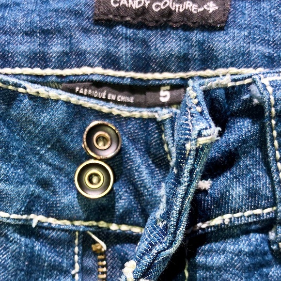 Cute fitted jeans with cuffs at bottom - Picture 11 of 12